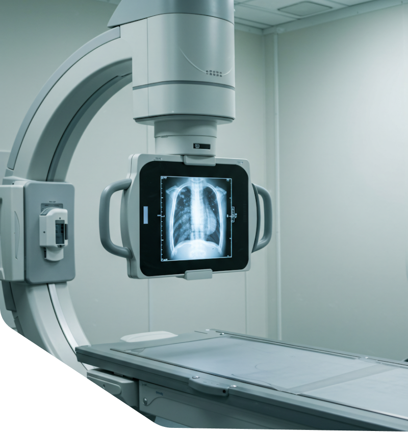 Cranial navigation X-ray display